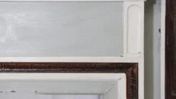 Quarter Sawn Oak Blue & White Painted Federal Mantel -OGT Sale Store q271326 05