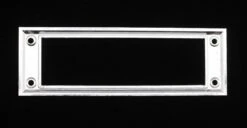 Modern 8.25 In. Chrome Plated Brass Mail Slot 11 Modern 8.25 In. Chrome Plated Brass Mail Slot -OGT Sale Store q271352 05