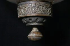 19th Century 7.5 In. Round Glass Bell Jar Pendant Light 11 19th Century 7.5 In. Round Glass Bell Jar Pendant Light -OGT Sale Store q271621 04