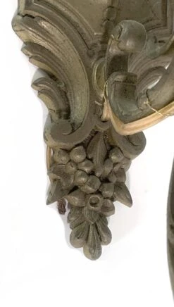 Pair Of French 8 Arm Bronze Wall Sconces 14 Pair Of French 8 Arm Bronze Wall Sconces -OGT Sale Store q271816 05