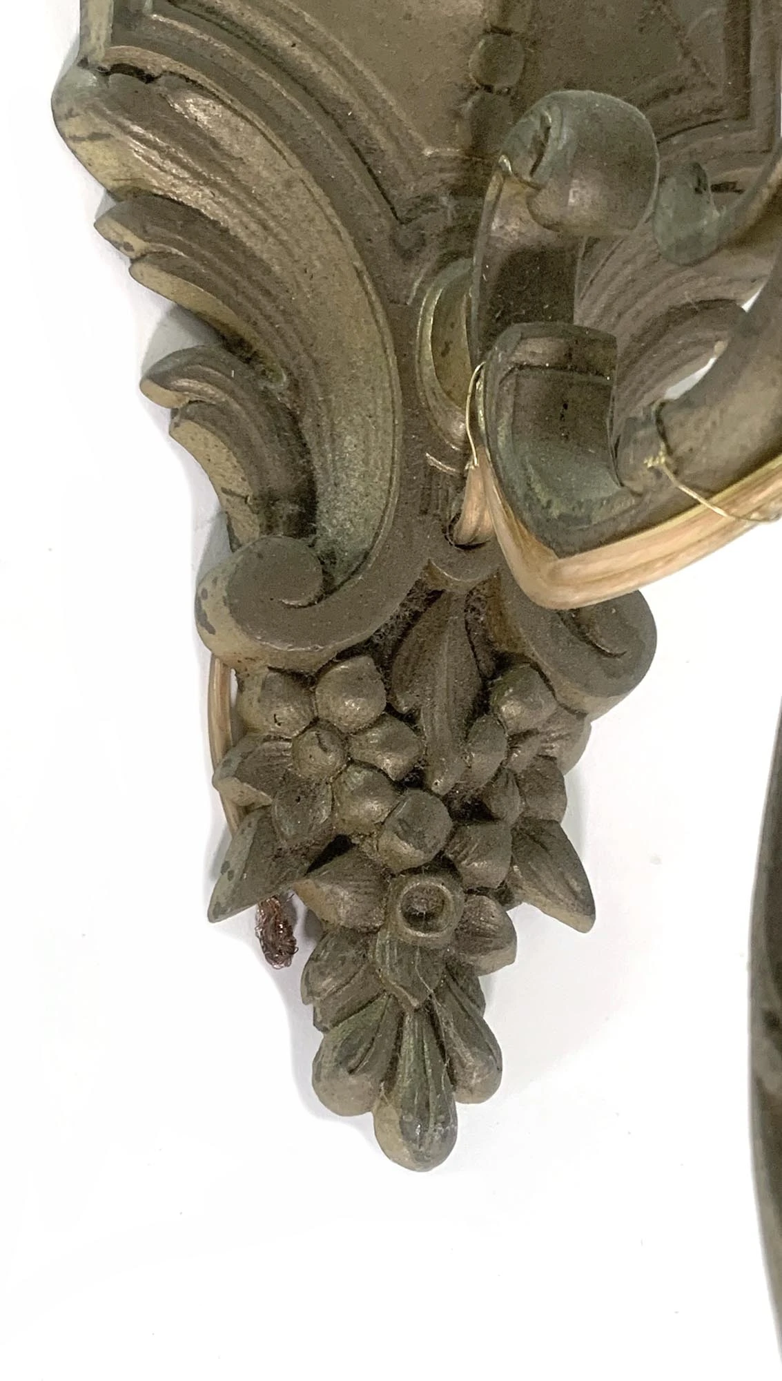 Pair Of French 8 Arm Bronze Wall Sconces 7 Pair Of French 8 Arm Bronze Wall Sconces - Image 5