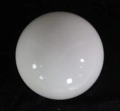 Vintage Opaline Glass Silvered Brass Pole Pendant Light 10 Vintage Opaline Glass Silvered Brass Pole Pendant Light -OGT Sale Store q271874 04