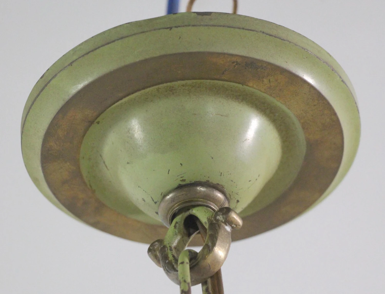 1970s Italian Amethyst & Crystal 5 Arm Chandelier 14 1970s Italian Amethyst & Crystal 5 Arm Chandelier - Image 12