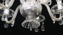 Antique 1940s Victorian Crystal 5 Arm Chandelier 23 Antique 1940s Victorian Crystal 5 Arm Chandelier -OGT Sale Store q272695 10