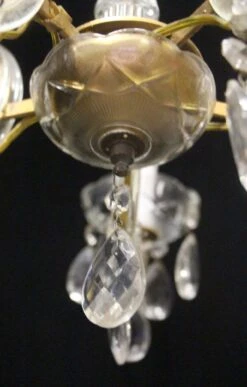 Antique Petite Marie Therese 5 Arm Crystal Chandelier 15 Antique Petite Marie Therese 5 Arm Crystal Chandelier -OGT Sale Store q272697 07