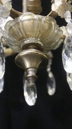 Antique Crystal 10 Arm Marie Therese Chandelier 25 Antique Crystal 10 Arm Marie Therese Chandelier -OGT Sale Store q272813 11