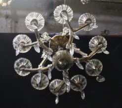 Antique Crystal 10 Arm Marie Therese Chandelier 26 Antique Crystal 10 Arm Marie Therese Chandelier -OGT Sale Store q272813 12