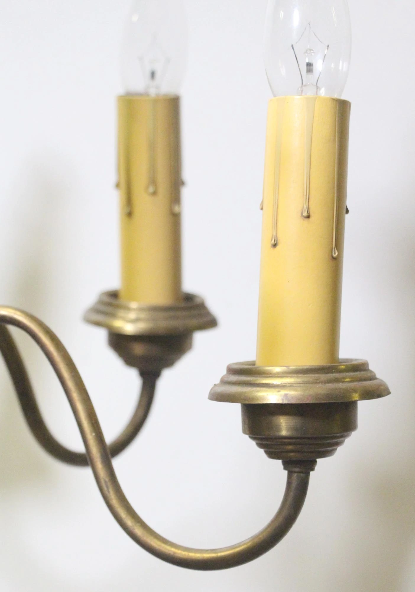 1940s Federal 5 Arm Petite Chandelier 9 1940s Federal 5 Arm Petite Chandelier - Image 7