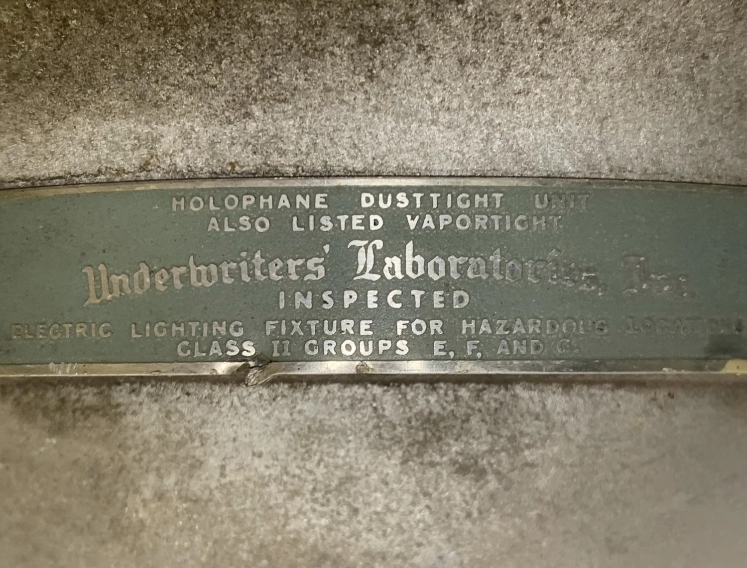 Crouse Hinds Industrial Pendant Light With Holophane Glass 12 Crouse Hinds Industrial Pendant Light With Holophane Glass - Image 10
