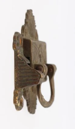 Antique Bronze Art Nouveau Left Ice Box Latch 12 Antique Bronze Art Nouveau Left Ice Box Latch -OGT Sale Store q272911 04
