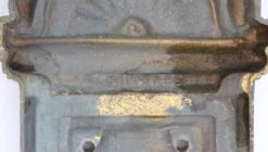 Antique Sargent 19.75 In. Bronze Cherub Door Push Plate -OGT Sale Store q272915 05