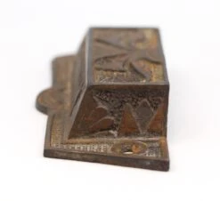 Antique 4.125 In. Cast Iron Aesthetic Bin Pull 11 Antique 4.125 In. Cast Iron Aesthetic Bin Pull -OGT Sale Store q273002 04