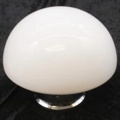 Antique Schoolhouse Milk Glass 10 In. Globe With Nickel Flush Mount 17 Antique Schoolhouse Milk Glass 10 In. Globe With Nickel Flush Mount -OGT Sale Store q273498 07