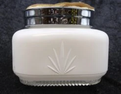 1940s Square Glass 8.5 In. Art Deco Flush Mount Light 13 1940s Square Glass 8.5 In. Art Deco Flush Mount Light -OGT Sale Store q273506 04