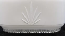 1940s Square Glass 8.5 In. Art Deco Flush Mount Light 14 1940s Square Glass 8.5 In. Art Deco Flush Mount Light -OGT Sale Store q273506 05