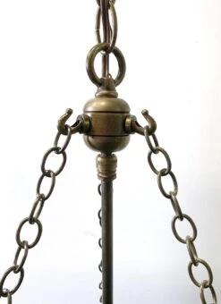 Antique R. Ditmar Wien Austrian 11.75 In. Green Crystal Glass Bell Jar Pendant Light 19 Antique R. Ditmar Wien Austrian 11.75 In. Green Crystal Glass Bell Jar Pendant Light -OGT Sale Store q273585 08