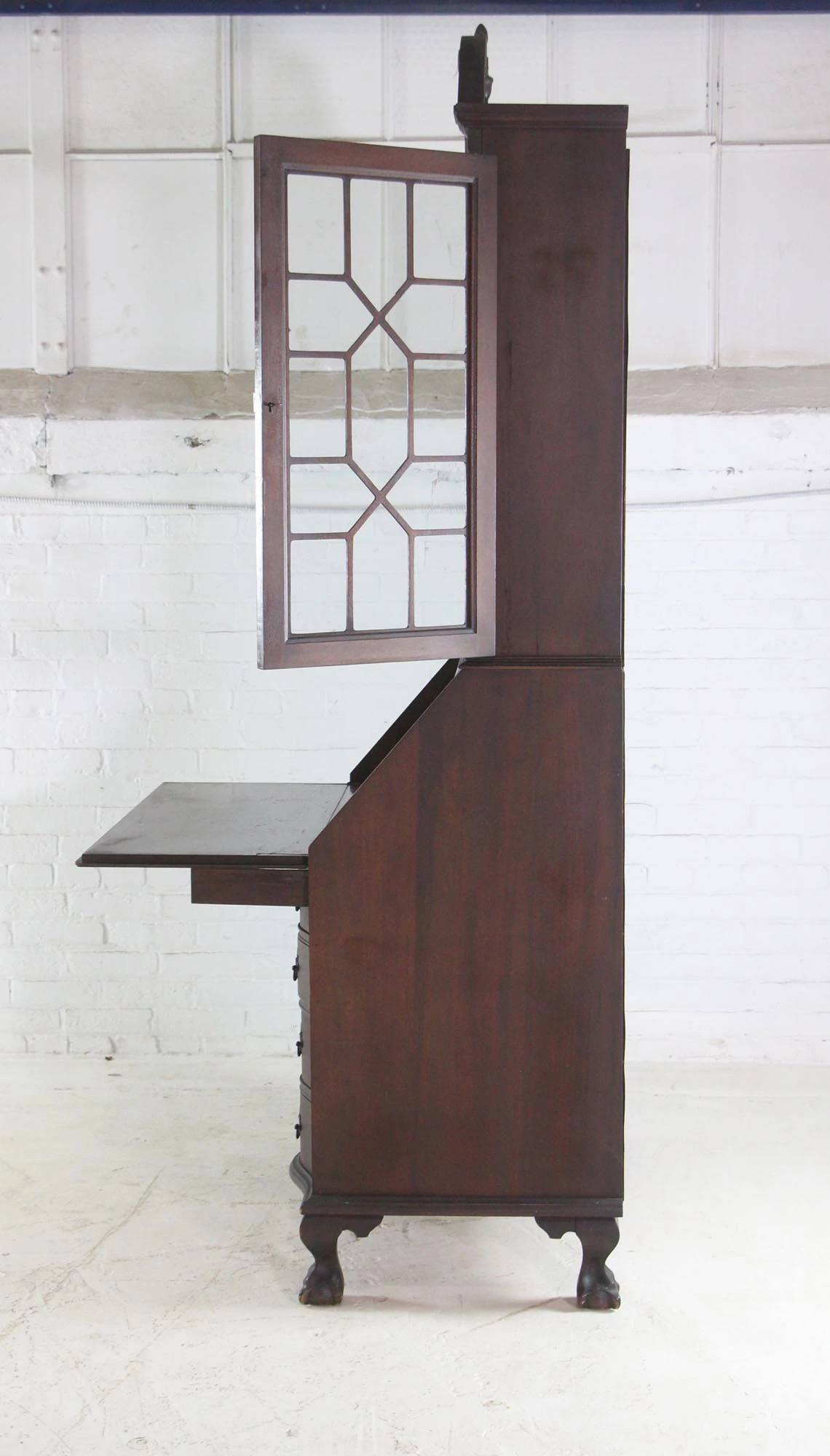 Antique Mahogany Writing Desk 11 Antique Mahogany Writing Desk - Image 9