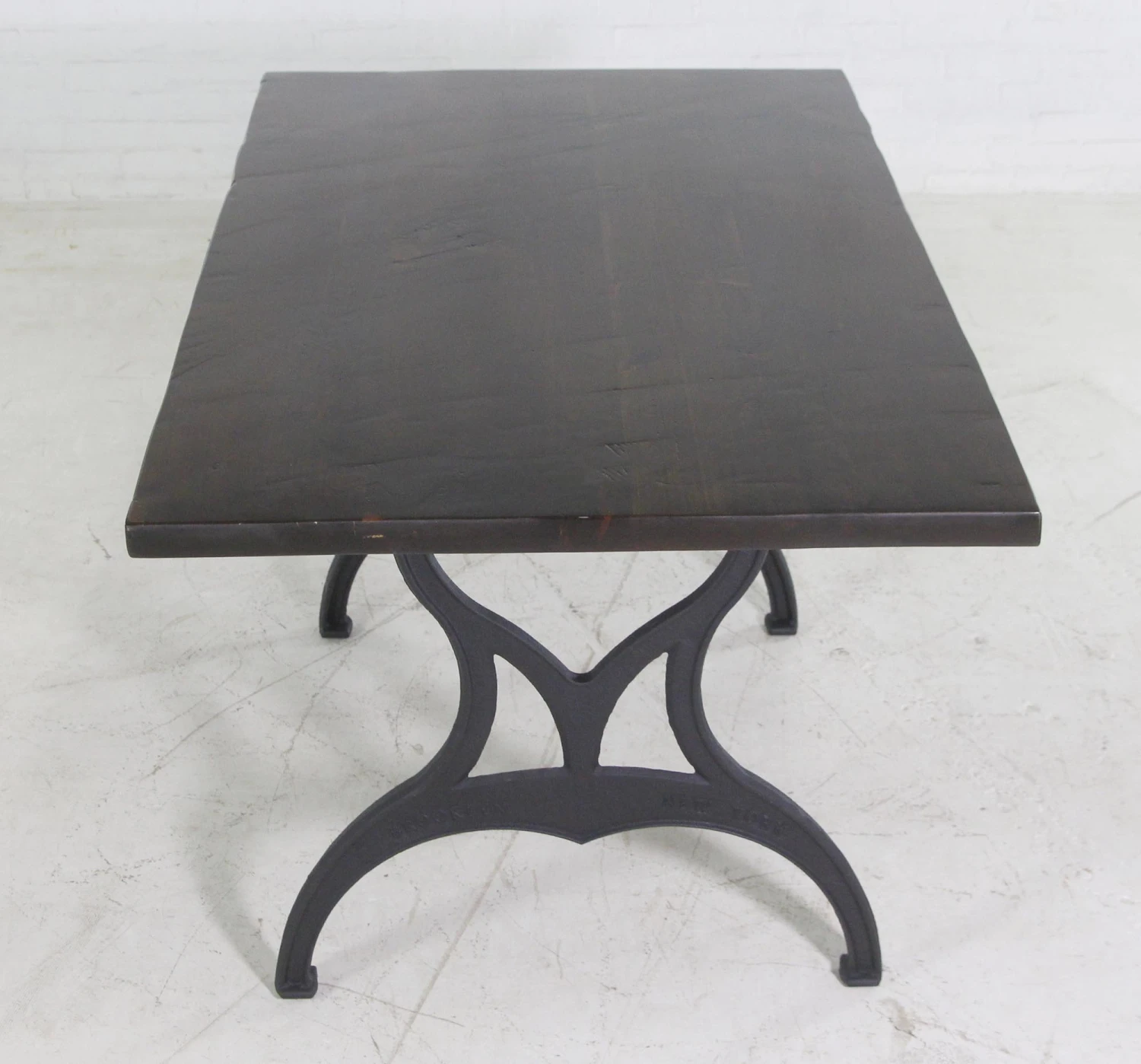 Handmade 5 Ft. Pine Provincial Brooklyn NY Legs Dining Farm Table 6 Handmade 5 Ft. Pine Provincial Brooklyn NY Legs Dining Farm Table - Image 4