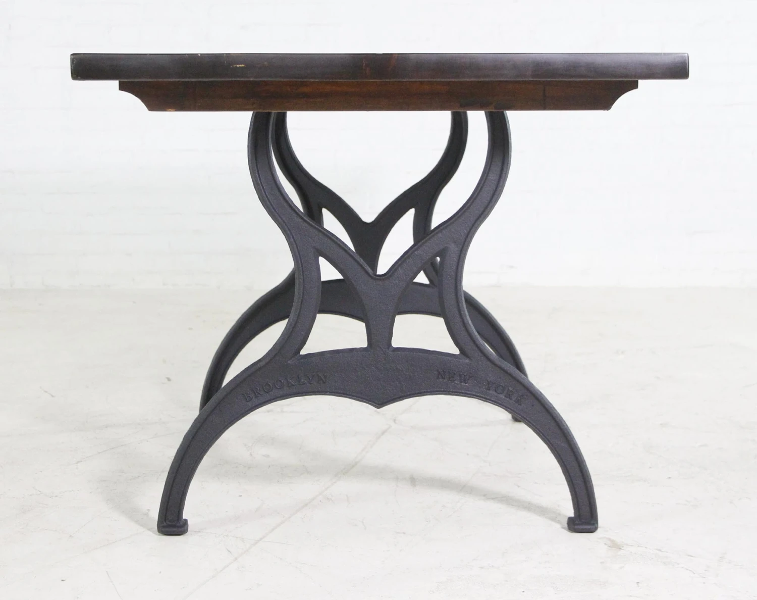 Handmade 5 Ft. Pine Provincial Brooklyn NY Legs Dining Farm Table 11 Handmade 5 Ft. Pine Provincial Brooklyn NY Legs Dining Farm Table - Image 9