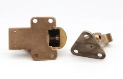 Olde New Baldwin Adjustable Brushed Brass Door Catch 16 Olde New Baldwin Adjustable Brushed Brass Door Catch -OGT Sale Store q273633 07