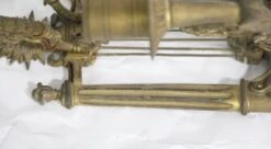 Pair Of 5 Arm Cast Bronze French Floral Figural Sconces 24 Pair Of 5 Arm Cast Bronze French Floral Figural Sconces -OGT Sale Store q273637 09