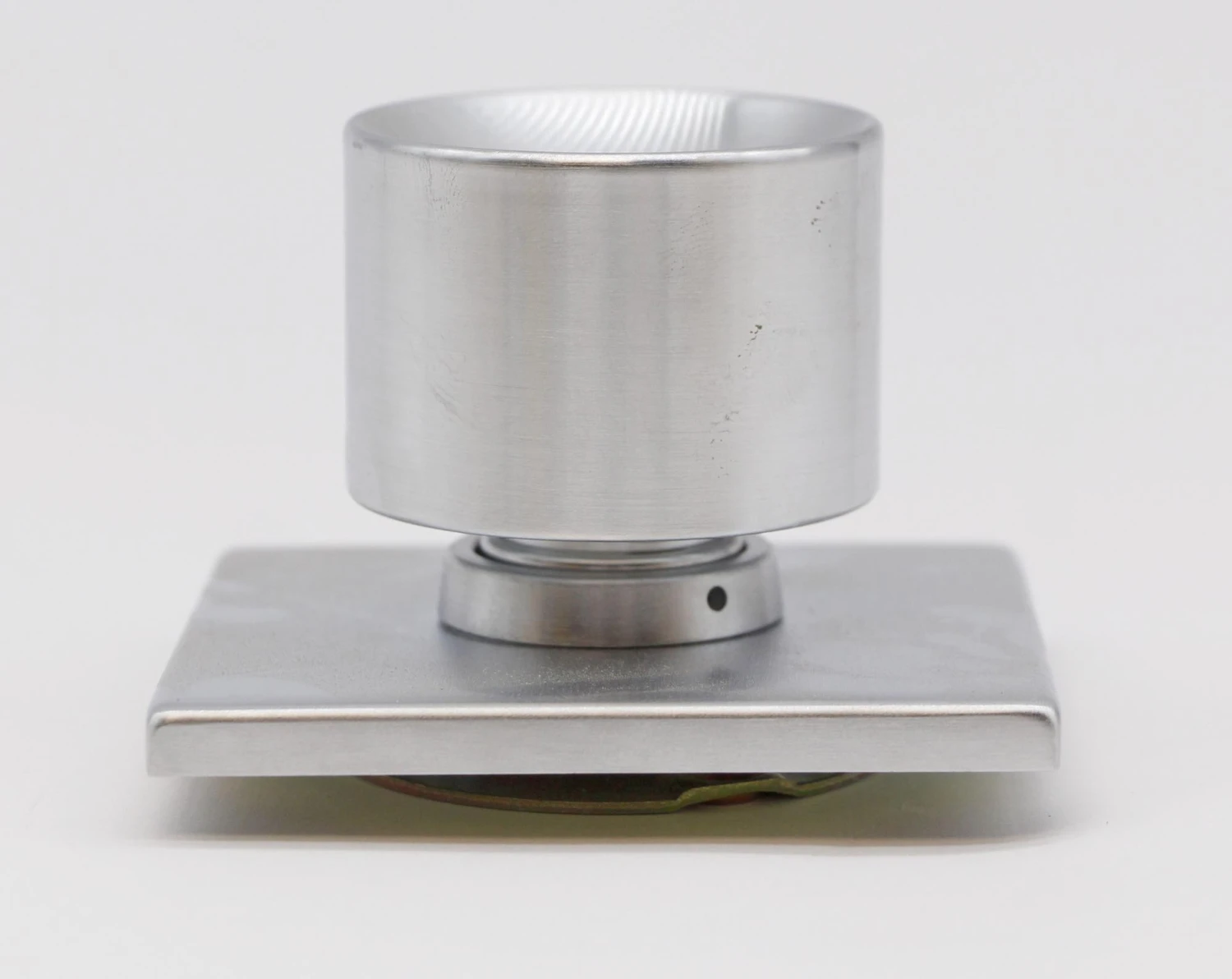 Schlage Brushed Steel Brass Fixed Dummy Trim Door Knob 6 Schlage Brushed Steel Brass Fixed Dummy Trim Door Knob - Image 4