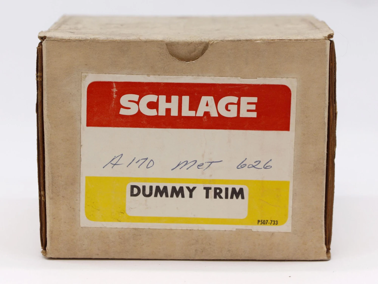 Schlage Brushed Steel Brass Fixed Dummy Trim Door Knob 13 Schlage Brushed Steel Brass Fixed Dummy Trim Door Knob - Image 11