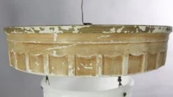 1910s Brascolite Milk Glass Dish Theater Semi Flush Mount Light 11 1910s Brascolite Milk Glass Dish Theater Semi Flush Mount Light -OGT Sale Store q273755 04