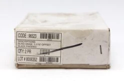 Pair Of New Steel Black Offset Blind Shutter Hinges 15 Pair Of New Steel Black Offset Blind Shutter Hinges -OGT Sale Store q273788 07