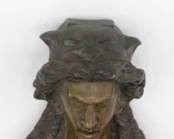 Antique Figural Bronze Door Knocker -OGT Sale Store q273804 04