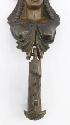 Antique Figural Bronze Door Knocker -OGT Sale Store q273804 05