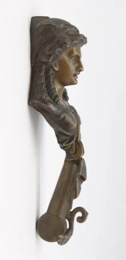 Antique Figural Bronze Door Knocker -OGT Sale Store q273804 08