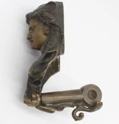 Antique Figural Bronze Door Knocker -OGT Sale Store q273804 11