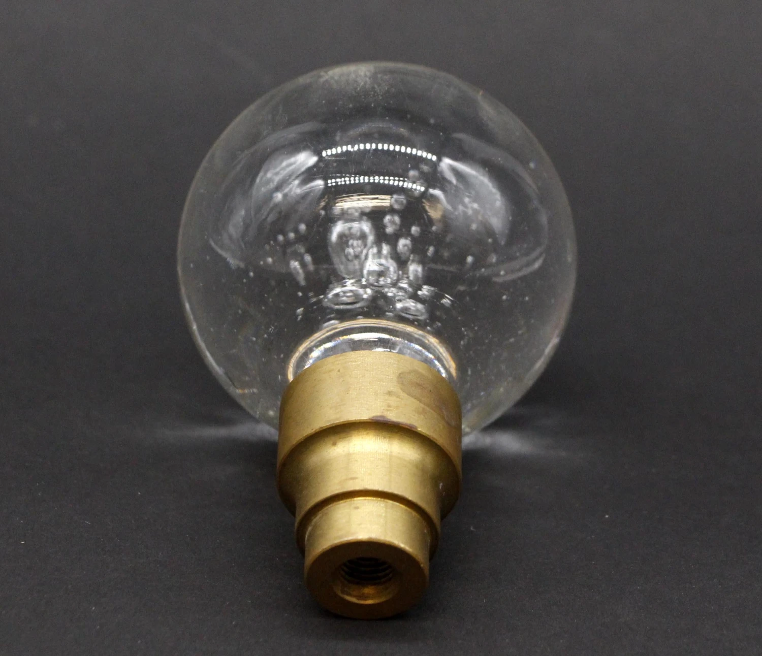 Vintage Controlled Bubble 2.5 In. Glass Door Knob 8 Vintage Controlled Bubble 2.5 In. Glass Door Knob - Image 6