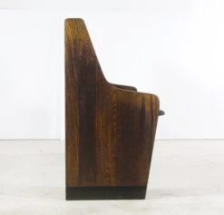 Antique 6 Ft. Oak Dark Tone Church Pew 18 Antique 6 Ft. Oak Dark Tone Church Pew -OGT Sale Store q274019 08