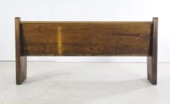 Antique 6 Ft. Oak Dark Tone Church Pew 19 Antique 6 Ft. Oak Dark Tone Church Pew -OGT Sale Store q274019 09