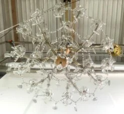 22 Light Antique Marie Therese Crystal Chandelier 20 22 Light Antique Marie Therese Crystal Chandelier -OGT Sale Store q274088 09