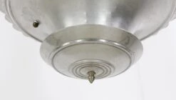 Vintage Scalloped Edge Aluminum Art Deco Pendant Light -OGT Sale Store q274153 07