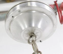 Vintage Scalloped Edge Aluminum Art Deco Pendant Light -OGT Sale Store q274153 08