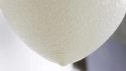 1940s Glass Floral Amber & Cream Glass Semi Flush Mount Light 13 1940s Glass Floral Amber & Cream Glass Semi Flush Mount Light -OGT Sale Store q274170 06