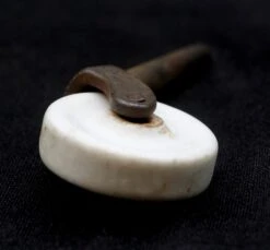 Antique Set Of White Porcelain 1.625 In. Caster Wheels -OGT Sale Store q274238 04