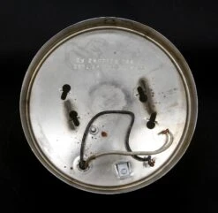 Vintage 6.5 In. Milk Glass Steel Fitter Flush Mount Light -OGT Sale Store q274286 06