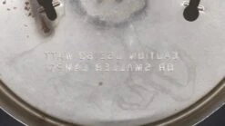 Vintage 6.5 In. Milk Glass Steel Fitter Flush Mount Light -OGT Sale Store q274286 07