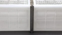 Vintage Glass & Nickel Art Deco Above Cabinet Bathroom Light 22 Vintage Glass & Nickel Art Deco Above Cabinet Bathroom Light -OGT Sale Store q274288 10