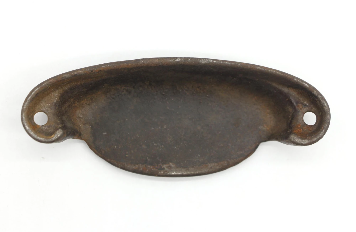 Antique Cast Iron 4 In. Victorian Bin Pull 7 Antique Cast Iron 4 In. Victorian Bin Pull - Image 5