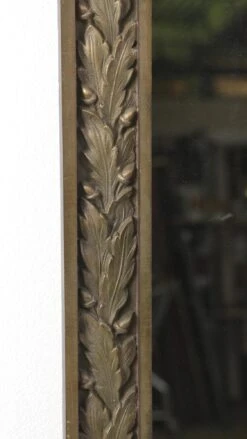 Vintage Bronze Foliage Framed Distressed 4 Ft. Wall Mirror 11 Vintage Bronze Foliage Framed Distressed 4 Ft. Wall Mirror -OGT Sale Store q274330 04