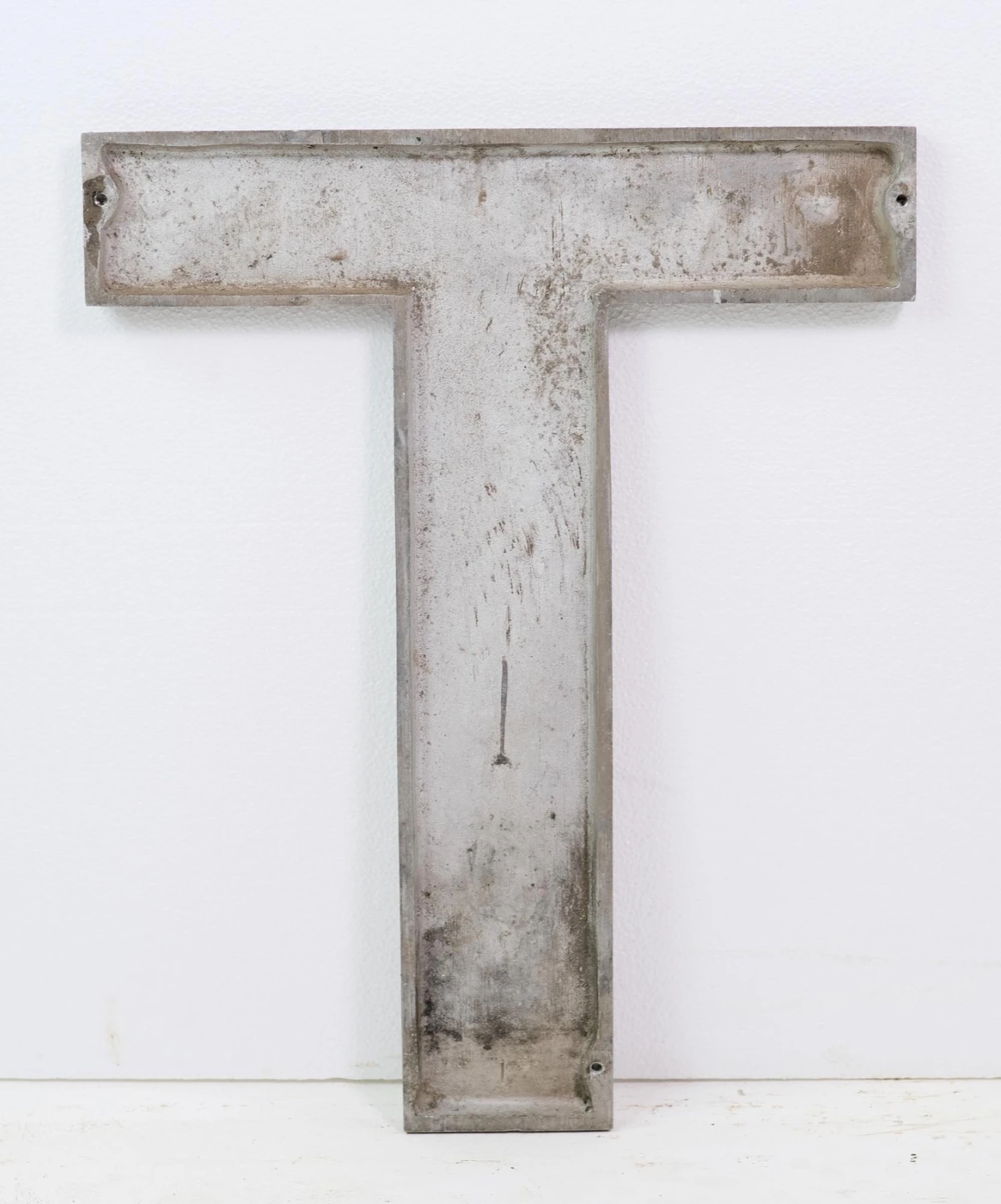 Cast Aluminum Letter T 6 Cast Aluminum Letter T - Image 4