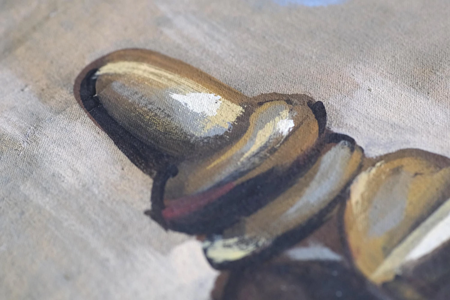 Unfinished Canvas Printing Press Oil Painting 29 Ft. X 8 Ft. 14 Unfinished Canvas Printing Press Oil Painting 29 Ft. X 8 Ft. - Image 12