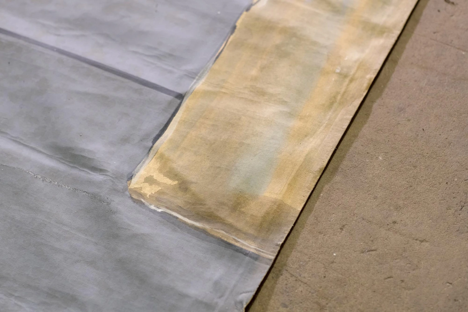 Unfinished Oil Pigment Canvas Painting 29 Ft. X 8 Ft. 9 Unfinished Oil Pigment Canvas Painting 29 Ft. X 8 Ft. - Image 7