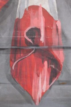 Vintage Red White & Blue Swags Oil Painting 8.3 Ft. X 2.5 Ft. 12 Vintage Red White & Blue Swags Oil Painting 8.3 Ft. X 2.5 Ft. -OGT Sale Store q274373 04